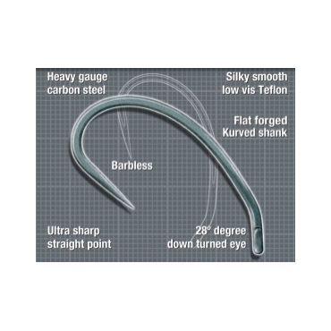 Korda Kurv Shank B Hook Size 8